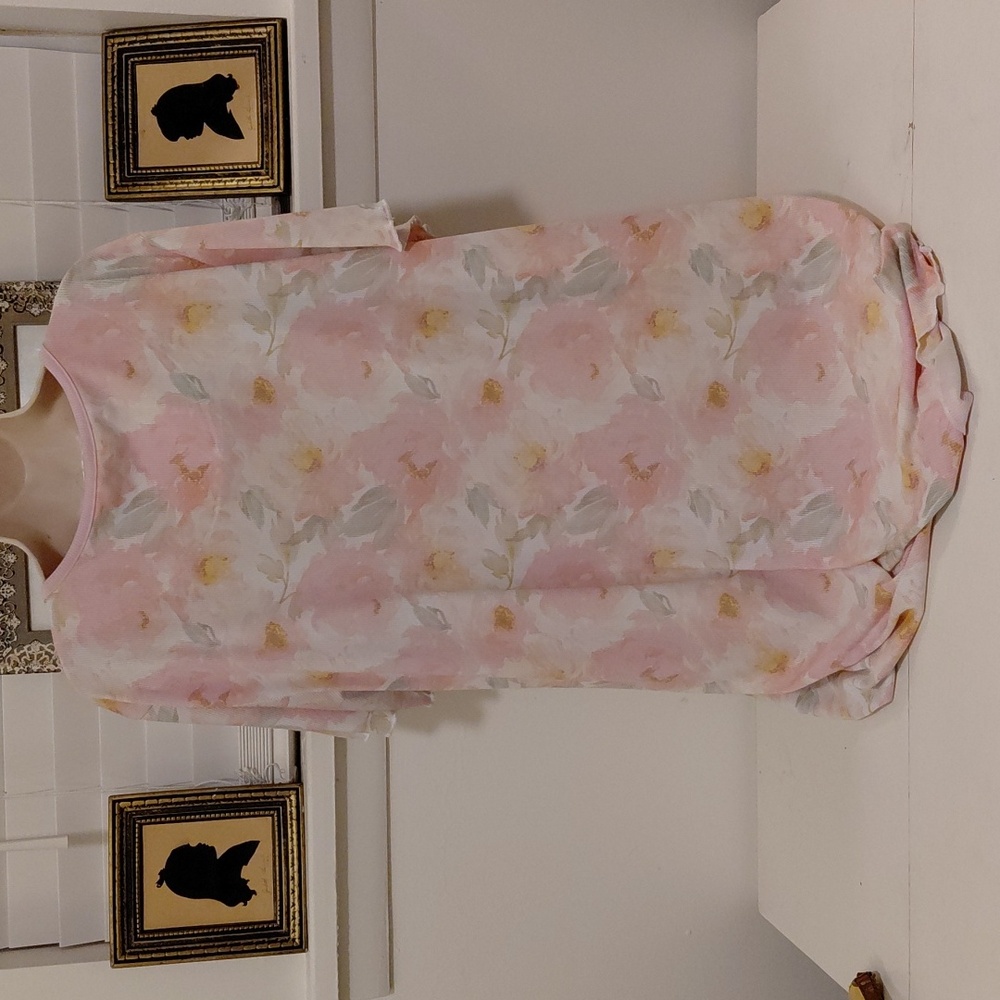 Flora Nikrooz Floral Ribbed Nightie - Picture 4 of 4